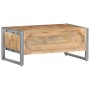 Mesa de centro de madera de mango rugosa 95x50x40 cm de vidaXL, Mesas de centro - Ref: Foro24-323489, Precio: 203,99 €, Descu...