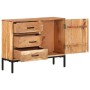 Solid acacia wood sideboard 88x30x73 cm by vidaXL, Sideboards - Ref: Foro24-329247, Price: 234,99 €, Discount: %