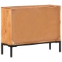 Solid acacia wood sideboard 88x30x73 cm by vidaXL, Sideboards - Ref: Foro24-329247, Price: 234,99 €, Discount: %