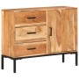 Solid acacia wood sideboard 88x30x73 cm by vidaXL, Sideboards - Ref: Foro24-329247, Price: 234,99 €, Discount: %