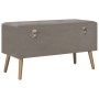 Storage stools 3 pieces gray velvet by vidaXL, Benches for halls and storage - Ref: Foro24-329256, Price: 141,52 €, Discount: %