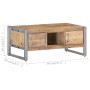 Mesa de centro de madera de mango rugosa 95x50x40 cm de vidaXL, Mesas de centro - Ref: Foro24-323489, Precio: 203,99 €, Descu...