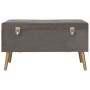 Storage stools 3 pieces gray velvet by vidaXL, Benches for halls and storage - Ref: Foro24-329256, Price: 141,52 €, Discount: %