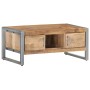 Mesa de centro de madera de mango rugosa 95x50x40 cm de vidaXL, Mesas de centro - Ref: Foro24-323489, Precio: 203,99 €, Descu...