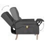 Liegender Massagesessel aus dunkelgrauem Stoff von vidaXL, Elektrische Massagesessel - Ref: Foro24-329269, Preis: 179,64 €, R...