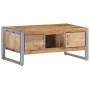 Mesa de centro de madera de mango rugosa 95x50x40 cm de vidaXL, Mesas de centro - Ref: Foro24-323489, Precio: 203,99 €, Descu...