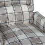 Silla reclinable de tela gris de vidaXL, Sillones - Ref: Foro24-329307, Precio: 207,99 €, Descuento: %