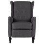 Dark Gray Fabric Reclining Massage Chair by vidaXL, Electric massage chairs - Ref: Foro24-329331, Price: 233,72 €, Discount: %