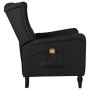 Sillón de masaje reclinable de tela negro de vidaXL, Sillones de masaje eléctricos - Ref: Foro24-329332, Precio: 232,22 €, De...