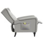 Light Gray Fabric Reclining Massage Chair by vidaXL, Electric massage chairs - Ref: Foro24-329352, Price: 229,99 €, Discount: %