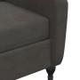 Sillón de masaje reclinable de terciopelo gris oscuro de vidaXL, Sillones de masaje eléctricos - Ref: Foro24-329353, Precio: ...