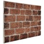 3D Wall Panels 10pcs Dark Brown EPS Brick Design by vidaXL, Wall covering - Ref: Foro24-332923, Price: 241,64 €, Discount: %