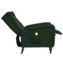 Sillón de masaje reclinable de terciopelo verde oscuro de vidaXL, Sillones de masaje eléctricos - Ref: Foro24-329354, Precio:...