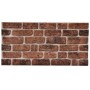 3D Wall Panels 10pcs Dark Brown EPS Brick Design by vidaXL, Wall covering - Ref: Foro24-332923, Price: 241,64 €, Discount: %