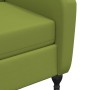 Sillón de masaje reclinable de terciopelo verde claro de vidaXL, Sillones de masaje eléctricos - Ref: Foro24-329355, Precio: ...