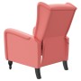 Sillón de masaje reclinable de terciopelo rosa de vidaXL, Sillones de masaje eléctricos - Ref: Foro24-329356, Precio: 251,55 ...