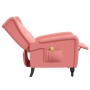 Sillón de masaje reclinable de terciopelo rosa de vidaXL, Sillones de masaje eléctricos - Ref: Foro24-329356, Precio: 251,99 ...