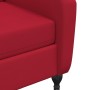 Sillón de masaje reclinable de tela rojo tinto de vidaXL, Sillones de masaje eléctricos - Ref: Foro24-329357, Precio: 241,37 ...