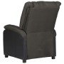 Sillón de masaje de cuero sintético y tela gris oscuro de vidaXL, Sillones de masaje eléctricos - Ref: Foro24-329497, Precio:...