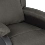 Sillón de masaje de cuero sintético y tela gris oscuro de vidaXL, Sillones de masaje eléctricos - Ref: Foro24-329497, Precio:...