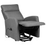 Sillón elevable tela gris claro de vidaXL, Sillones - Ref: Foro24-329605, Precio: 321,96 €, Descuento: %