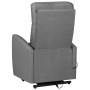 Sillón elevable tela gris claro de vidaXL, Sillones - Ref: Foro24-329605, Precio: 321,96 €, Descuento: %