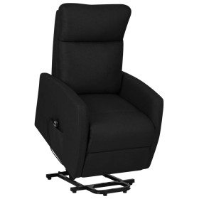 Sillón elevable tela negro de vidaXL, Sillones - Ref: Foro24-329607, Precio: 321,99 €, Descuento: %