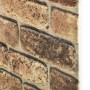 3D Wall Panels 10pcs Dark Sand EPS Brick Design by vidaXL, Wall covering - Ref: Foro24-332926, Price: 177,27 €, Discount: %