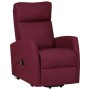 Sillón elevable tela morado de vidaXL, Sillones - Ref: Foro24-329612, Precio: 338,36 €, Descuento: %