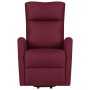 Sillón elevable tela morado de vidaXL, Sillones - Ref: Foro24-329612, Precio: 338,36 €, Descuento: %