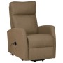 Liftable gray taupe fabric armchair by vidaXL, Armchairs - Ref: Foro24-329613, Price: 297,45 €, Discount: %