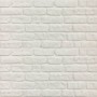 Paneles de pared 3D 10 uds EPS con diseño de ladrillo blanco de vidaXL, Recubrimiento de paredes - Ref: Foro24-332927, Precio...