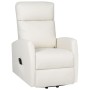 Sillón elevable cuero sintético crema de vidaXL, Sillones - Ref: Foro24-329626, Precio: 300,99 €, Descuento: %