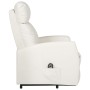 Cream synthetic leather lift-up armchair by vidaXL, Armchairs - Ref: Foro24-329626, Price: 300,73 €, Discount: %