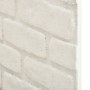 10pcs EPS 3D Wall Panels with White Brick Design by vidaXL, Wall covering - Ref: Foro24-332927, Price: 187,99 €, Discount: %