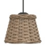 Wicker brown ceiling lampshade Ø15x12 cm by vidaXL, Lampshades - Ref: Foro24-364372, Price: 12,11 €, Discount: %