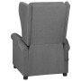 Light Gray Fabric Recliner by vidaXL, Armchairs - Ref: Foro24-329639, Price: 255,43 €, Discount: %