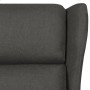 Sillón reclinable de tela gris oscuro de vidaXL, Sillones - Ref: Foro24-329640, Precio: 241,53 €, Descuento: %