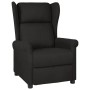 Sillón reclinable de tela negro de vidaXL, Sillones - Ref: Foro24-329641, Precio: 226,99 €, Descuento: %