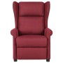 Red Fabric Recliner by vidaXL, Armchairs - Ref: Foro24-329642, Price: 244,95 €, Discount: %