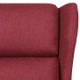 Red Fabric Recliner by vidaXL, Armchairs - Ref: Foro24-329642, Price: 244,95 €, Discount: %