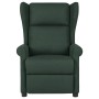 Sillón reclinable de tela verde oscuro de vidaXL, Sillones - Ref: Foro24-329645, Precio: 266,99 €, Descuento: %