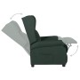 Sillón reclinable de tela verde oscuro de vidaXL, Sillones - Ref: Foro24-329645, Precio: 266,83 €, Descuento: %