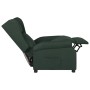 Sillón reclinable de tela verde oscuro de vidaXL, Sillones - Ref: Foro24-329645, Precio: 266,99 €, Descuento: %