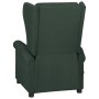 Sillón reclinable de tela verde oscuro de vidaXL, Sillones - Ref: Foro24-329645, Precio: 266,99 €, Descuento: %