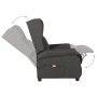 Sillón de masaje de tela gris oscuro de vidaXL, Sillones de masaje eléctricos - Ref: Foro24-329650, Precio: 248,99 €, Descuen...