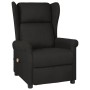 Sillón de masaje de tela negro de vidaXL, Sillones de masaje eléctricos - Ref: Foro24-329651, Precio: 226,26 €, Descuento: %