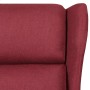 Sillón de masaje de tela rojo tinto de vidaXL, Sillones de masaje eléctricos - Ref: Foro24-329652, Precio: 248,11 €, Descuent...