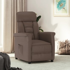 Brown synthetic leather recliner by vidaXL, Armchairs - Ref: Foro24-329673, Price: 229,74 €, Discount: %