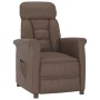 Sillón reclinable de cuero sintético marrón de vidaXL, Sillones - Ref: Foro24-329673, Precio: 229,74 €, Descuento: %